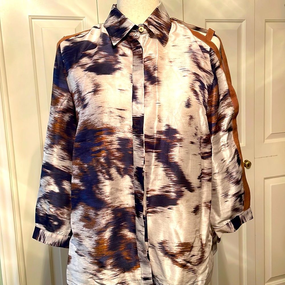Les Copains silk blouse